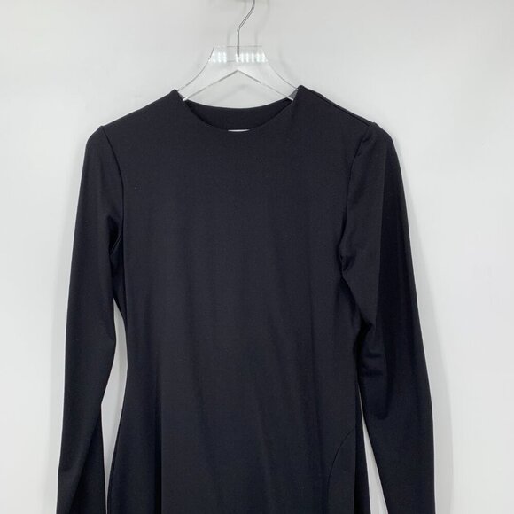 Susana Monaco maxi dress black bodycon jersey knit stretch bodycon X-Large XL - Picture 3 of 6